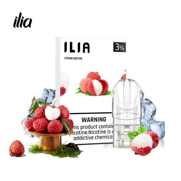 ILIA煙彈-荔枝甘露 ILIA煙彈 哩啞霧化彈 通用悅刻Relx主機一代