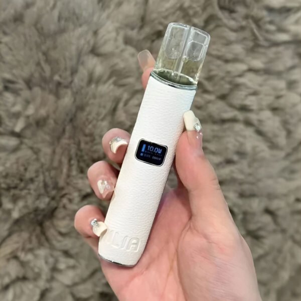 ILLA哩啞一代皮革主機-慕雪白 ILIA主機 哩啞皮革煙桿 通配悅刻 Relx煙彈一代 711到付