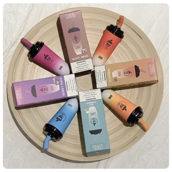 MEEL-奶茶杯電子菸 MEEL奶茶杯 6000 PUFFS 拋棄式電子煙 可充電一次性煙桿