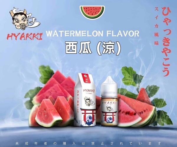 HYAKKI煙油 哈婭崎電子煙油 30ml/35mg 小煙煙油推薦 日本進口
