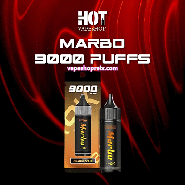 【台灣現貨】Marbo Bar 9000 Puffs 拋棄式電子煙｜泰國爆款 高人氣推薦
