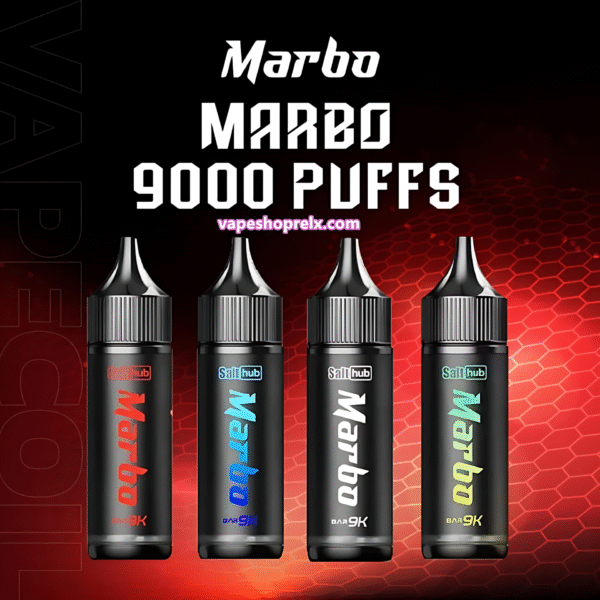 Marbo Bar 9000 Puffs 【台灣現貨】Marbo Bar 9000 Puffs 拋棄式電子煙|泰國爆款 高人氣推薦