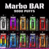 【台灣現貨】Marbo Bar 9000 Puffs 拋棄式電子煙｜泰國爆款 高人氣推薦
