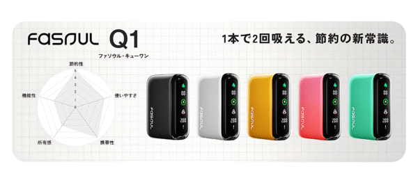 二回機Fasoul Q1加熱煙主機 現貨 Fasoul Q1加熱煙機 二回機 Terea專用主機 新品上市