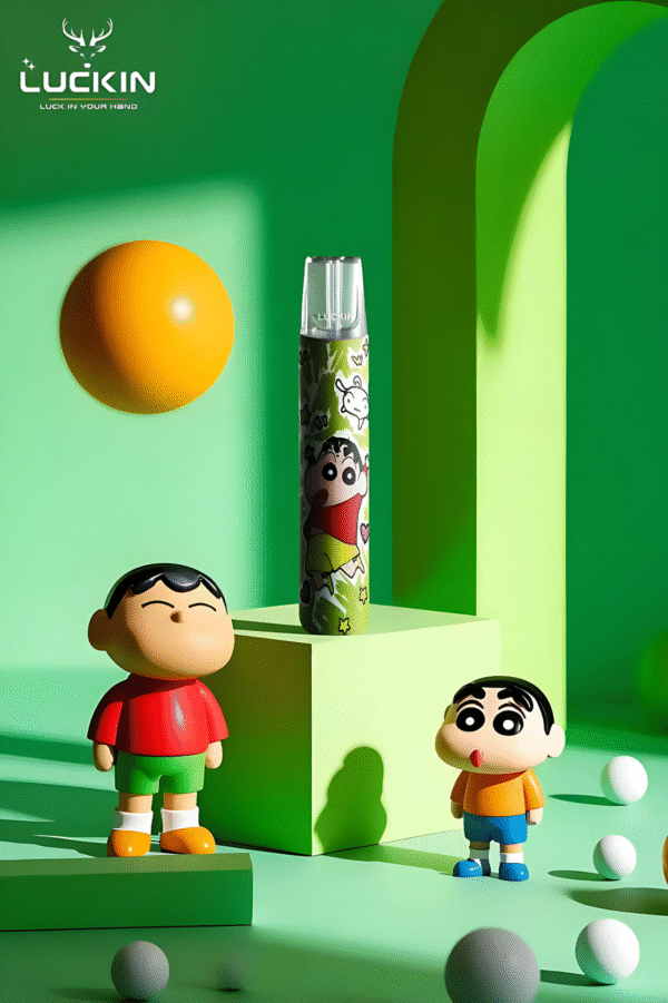 幸運主機 Luckin特別款煙桿 蠟筆小新 哪吒 史迪仔 Kitt貓 叮噹貓 台灣現貨